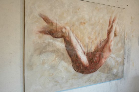 "The Fall Of Icarus I". Collection.