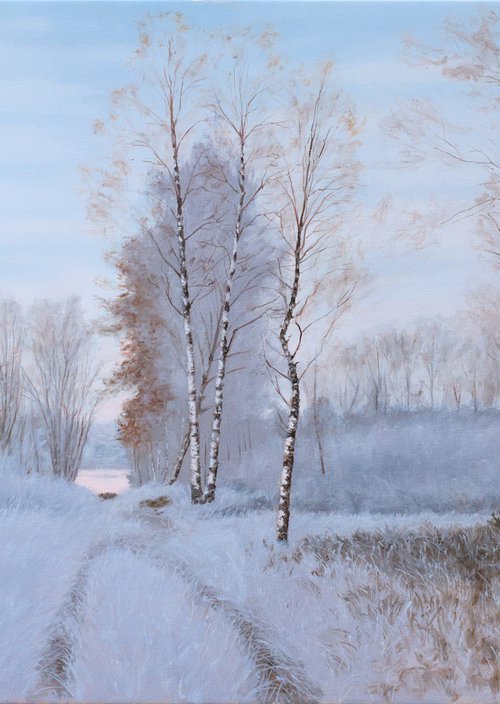 Winter on Heath by Dejan Trajkovic