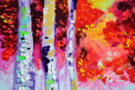 Autumn Magic Birch Forest