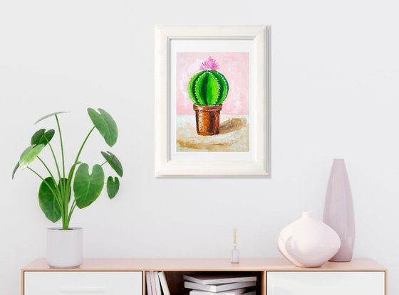 Still life with cactus № 2