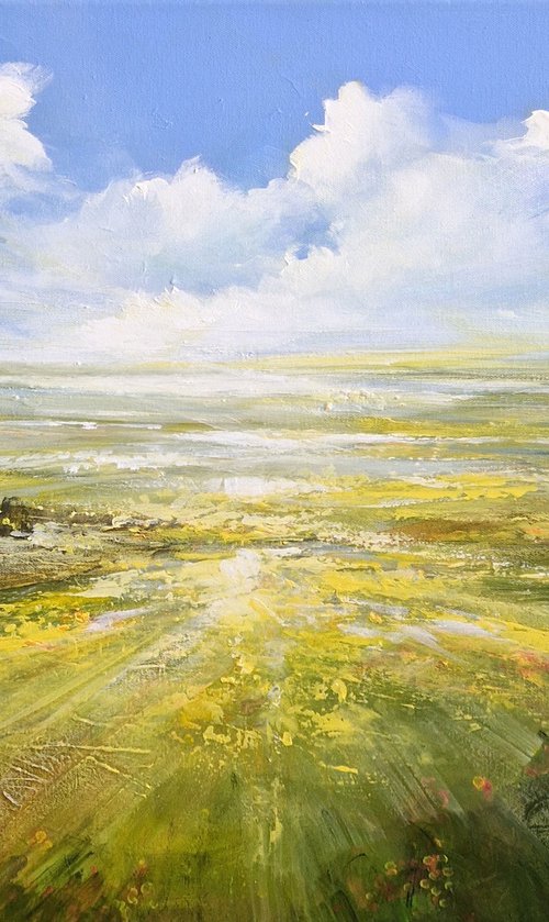 Glow Across The Green by Irina Laube