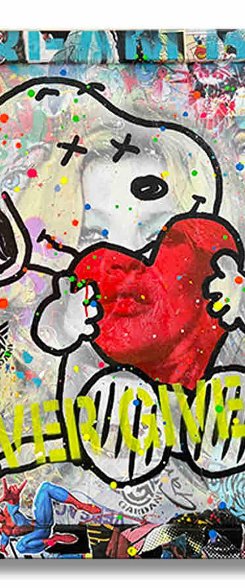 Snoopy Your Dreams by Gardani Art