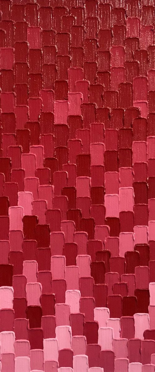 Blushing Red by Meredith B.  Studios