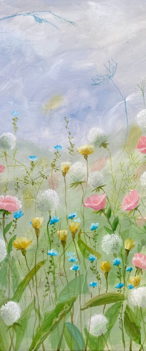 Sweet Candy Meadow by Alexandra Krasuska