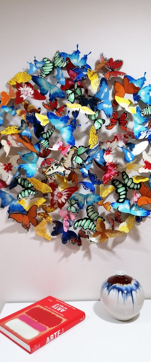 99 Butterflies by Liliya Pobornikova
