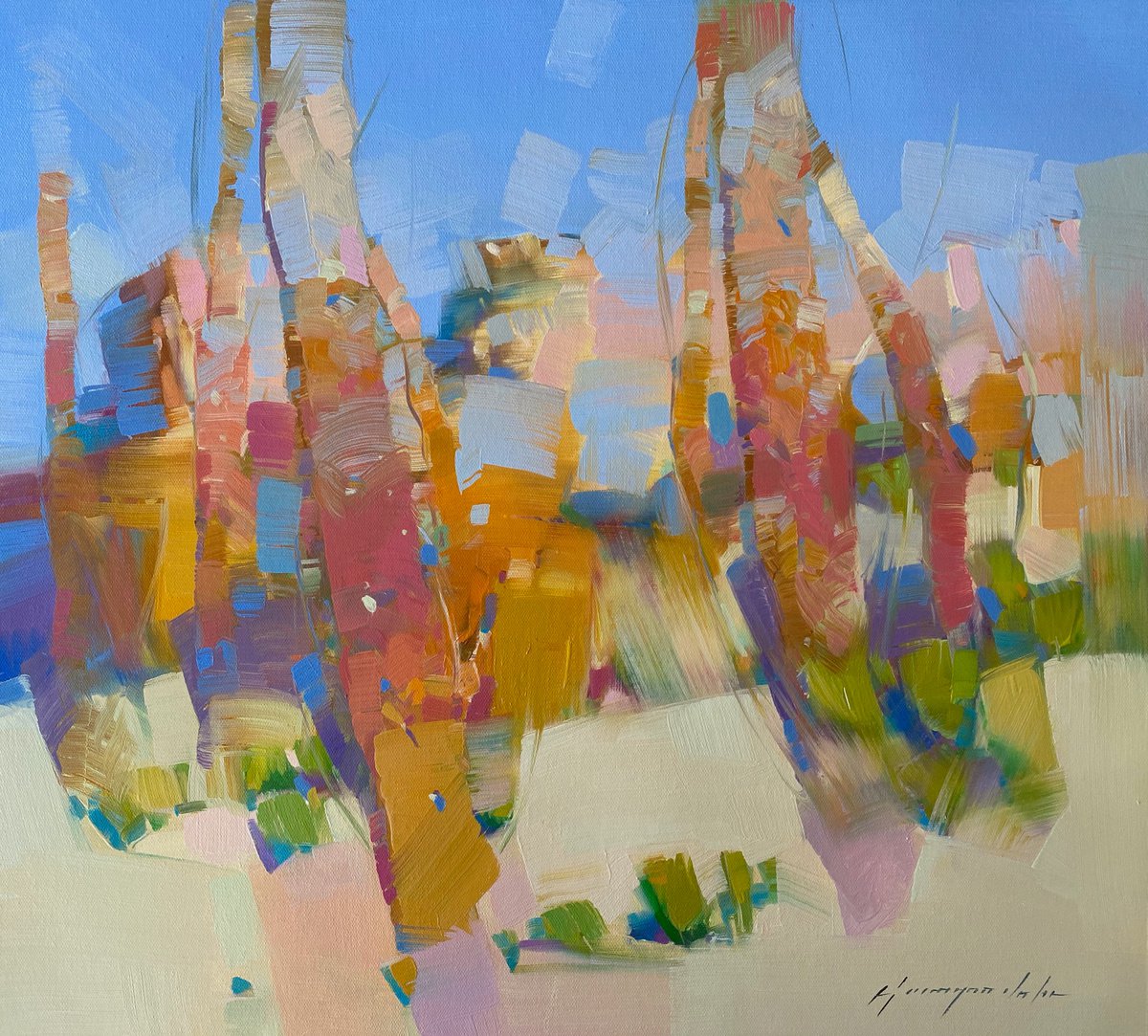 Grove By Vahe Yeremyan, 23 X 20, Artwork For Sale On Artfinder