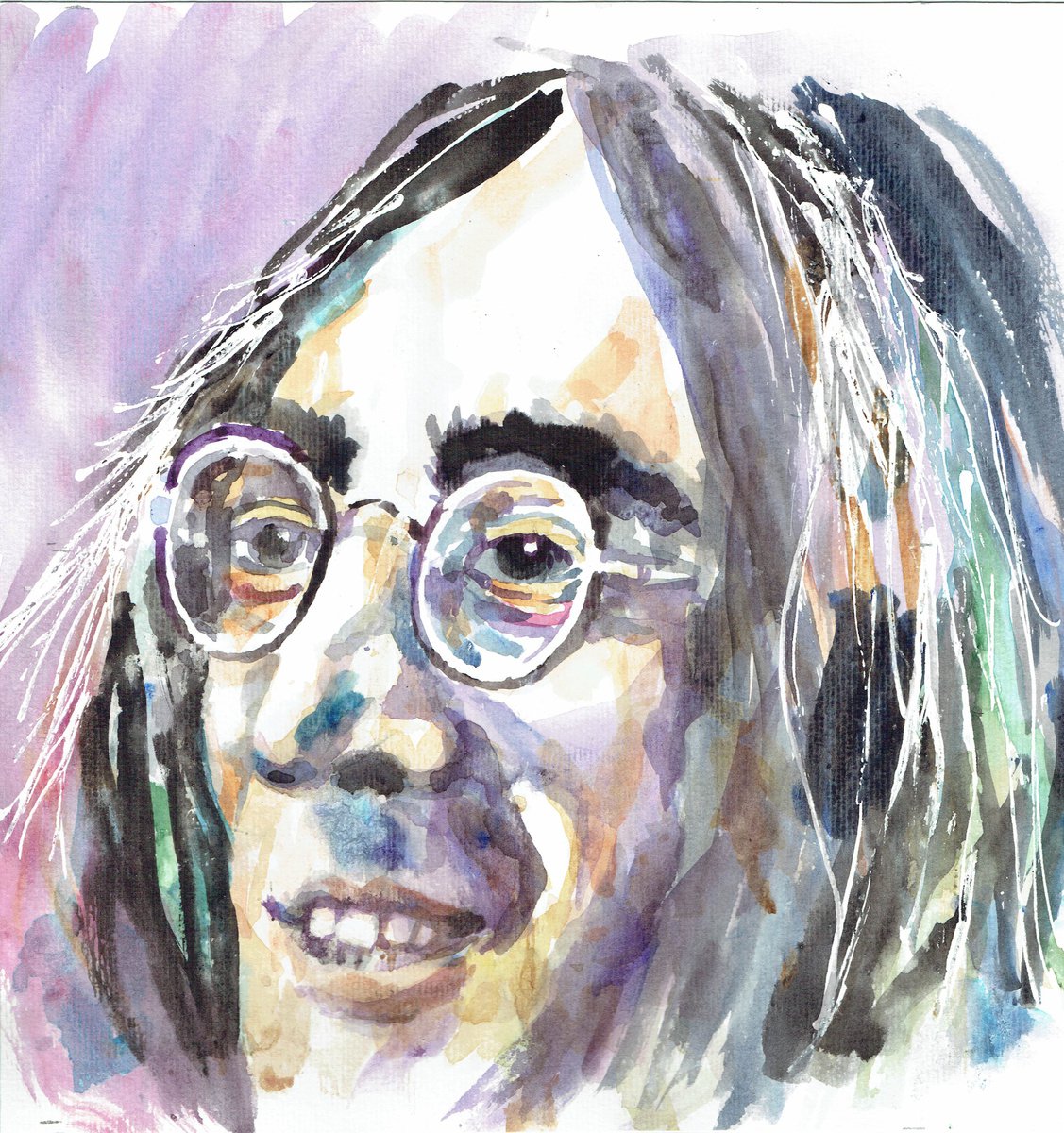 JOHN LENNON PORTRAIT II by Nicolas GOIA