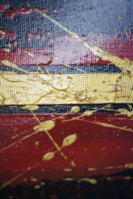Gold 'n' Red (70 x 140 cm) XXL (28x52 inches)