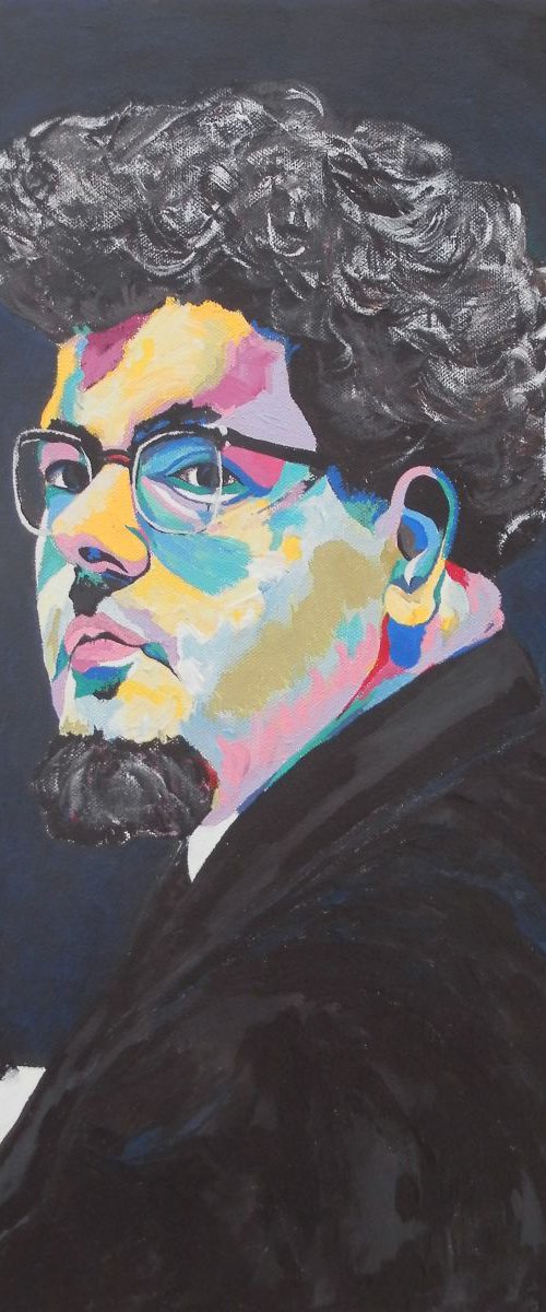 Portrait of John Ogdon - Piano Man by Andrew Orton