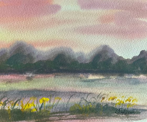 Spring in the vale, Dorset