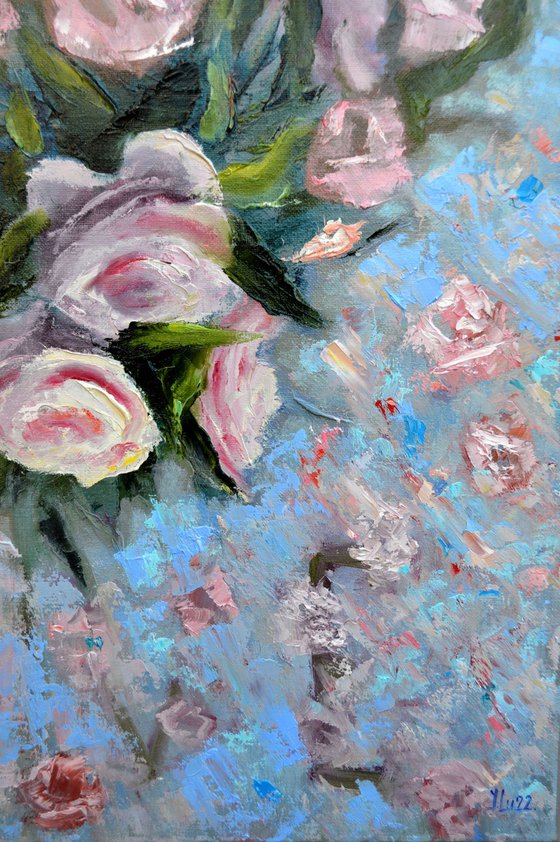 The Pulse of Origin: A Floral Heart