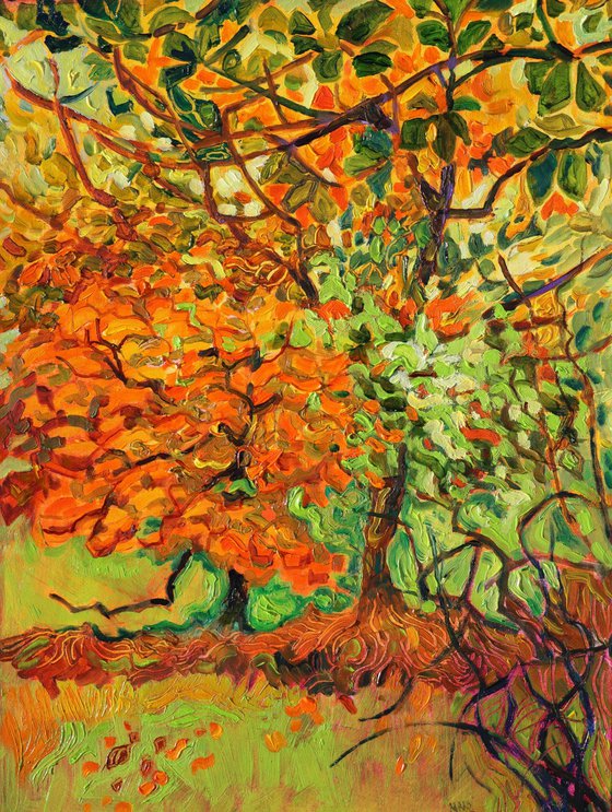 Autumn Memories Diptych