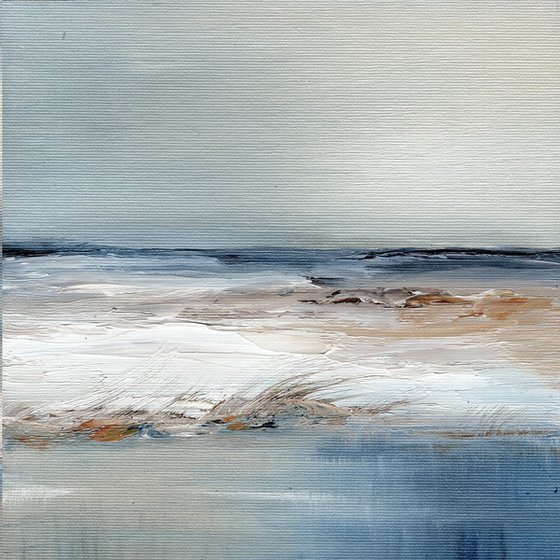 Quiet Shore, abstract seascape