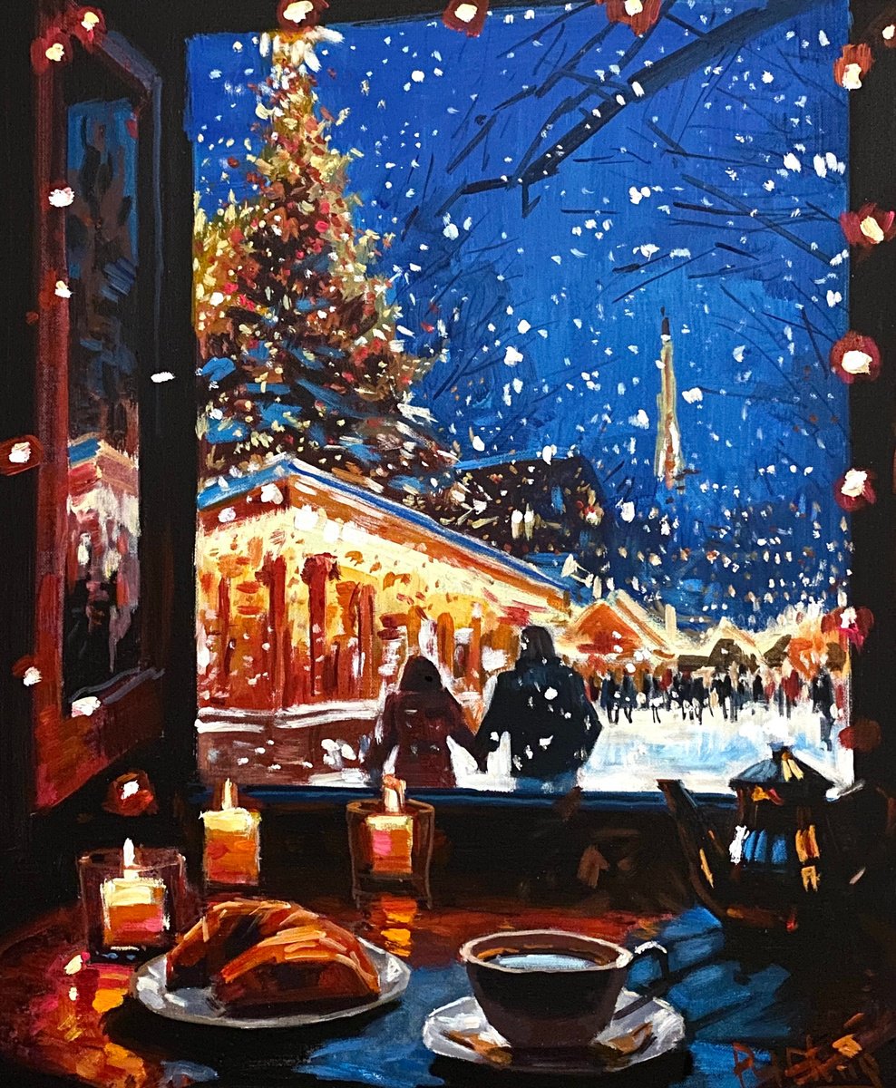 Festive Glow By Paul Cheng, 20 X 24, Artwork For Sale On Artfinder