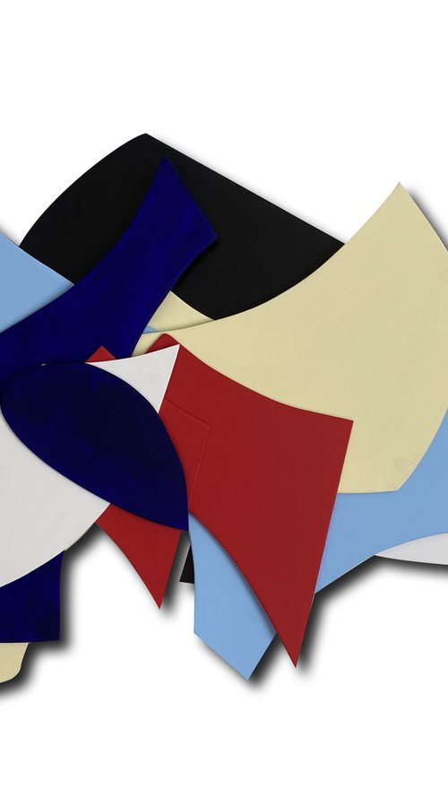 GS03 Geometric Wall Sculpture by Zach Touchon