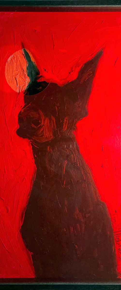 Curious (Red) by Inga Makarova