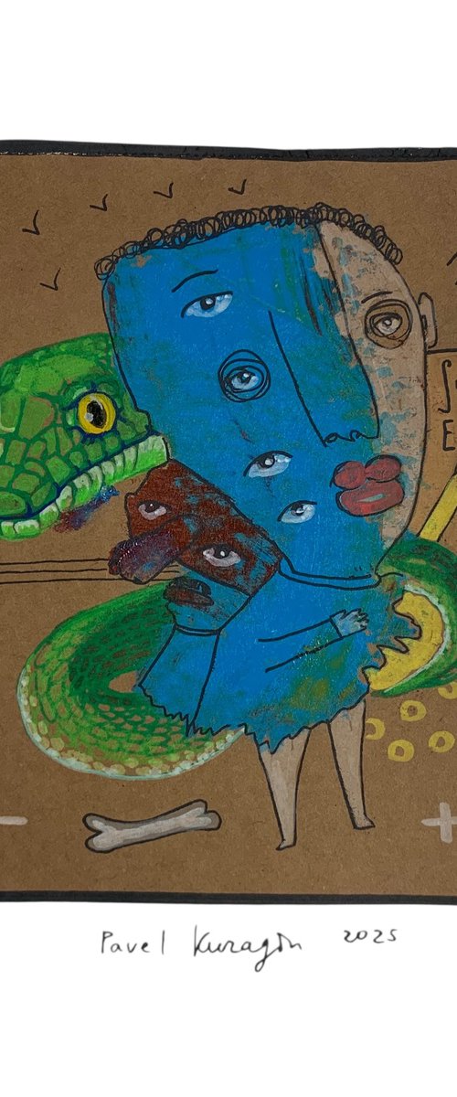 Surreal snake #12 by Pavel Kuragin