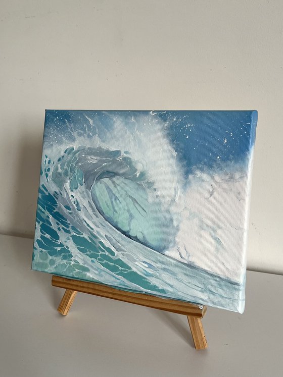 Sea waves 20x25 cm