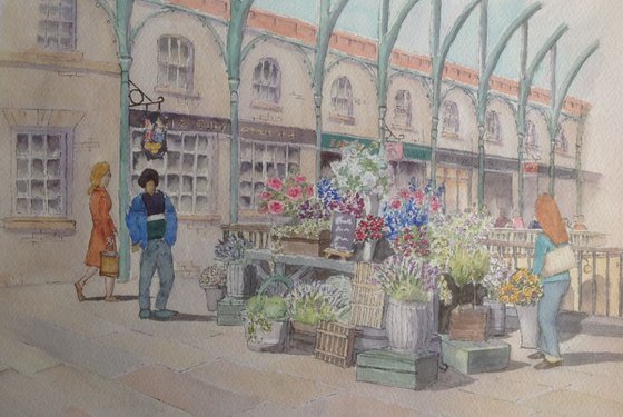 Flower Stall, Covent Garden