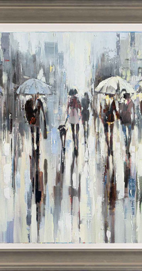 'Morning In The City' by Ewa Czarniecka