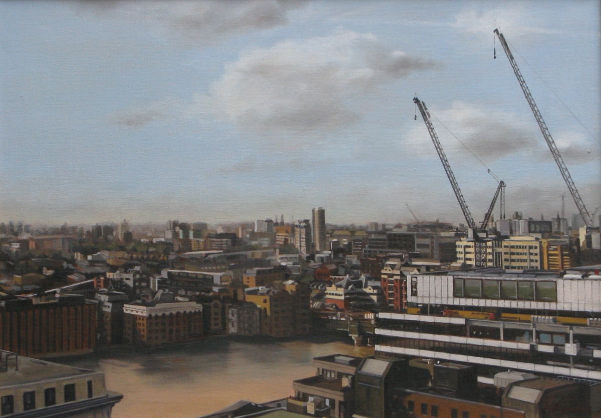 Towards Cannon Street by Alison Chambers