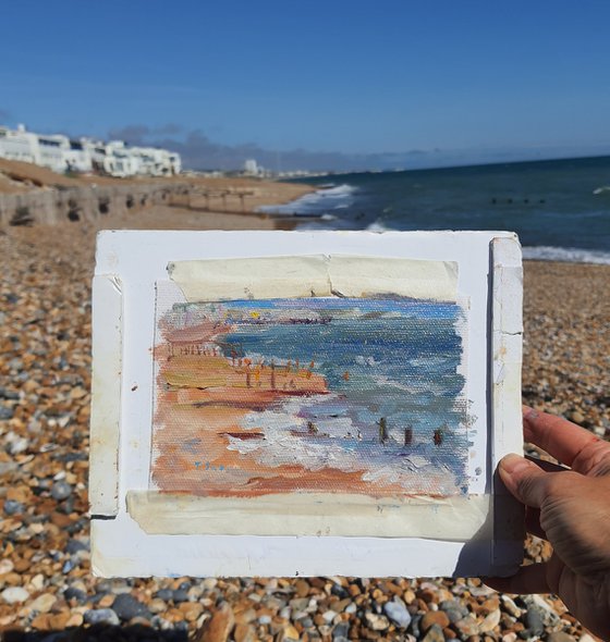 Seaside in Hove, UK