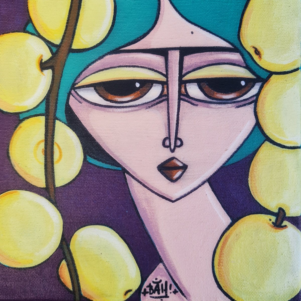 Yellow Apples by Alexia Bahar Karabenli Yilmaz