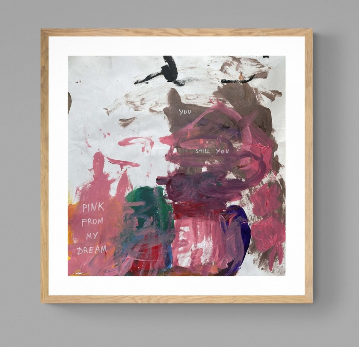 Pink From My Dream By Gela Mikava, 19 X 20, Artwork For Sale On Artfinder