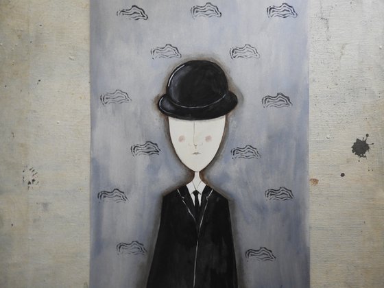 The man in bowler hat