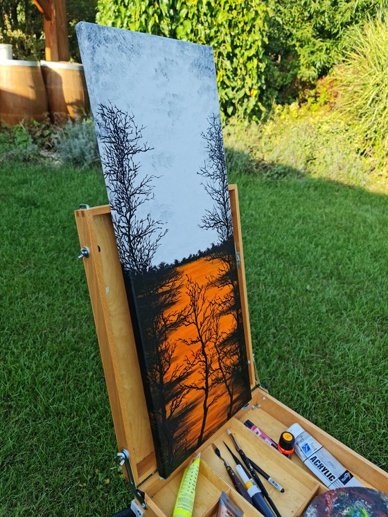 Sun in the lake 5
