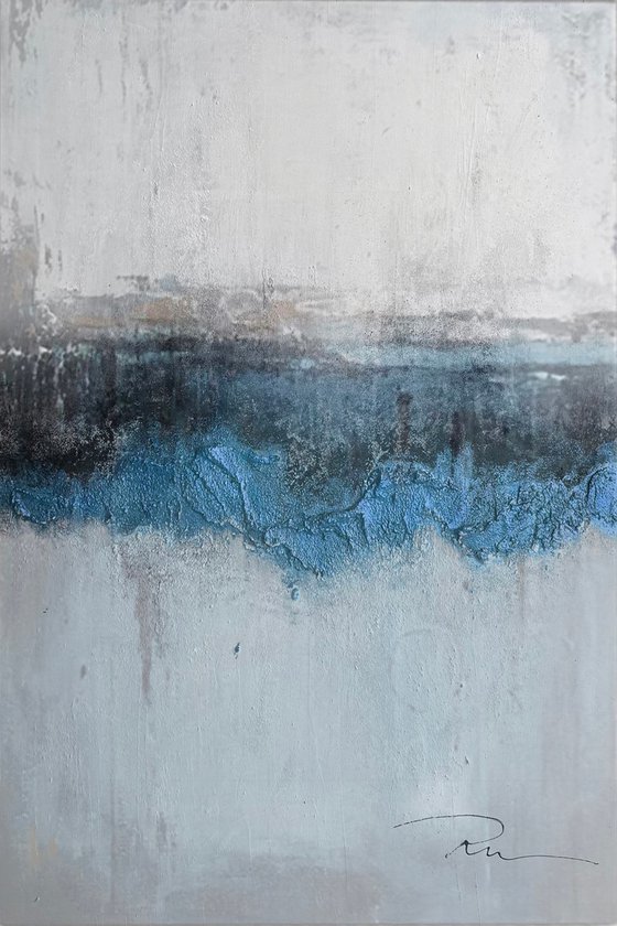 Abstract Blue