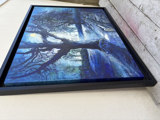 Christmas Fox on Twickenham Green