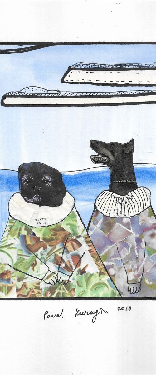 Aristocratic dogs #5 by Pavel Kuragin