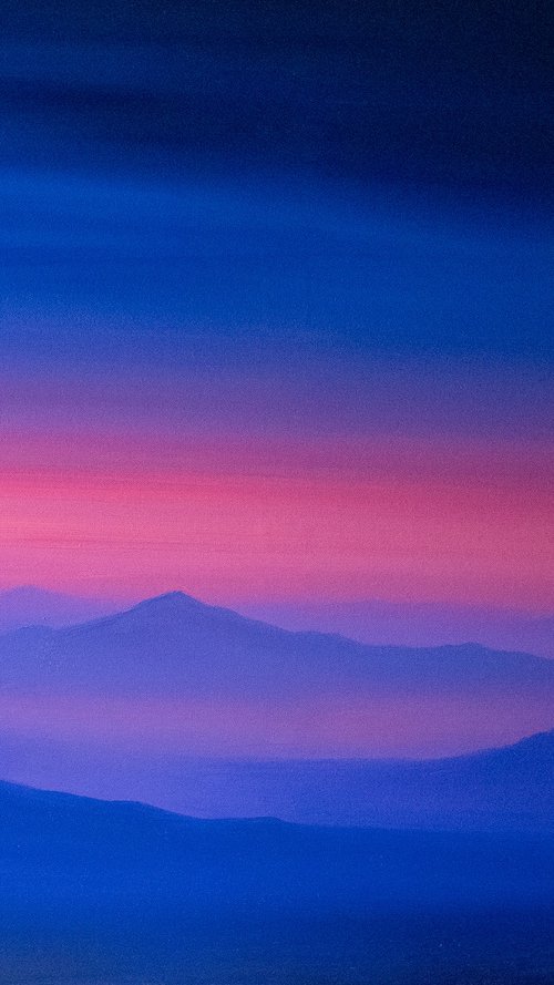 Distant Peaks by Cat Goward