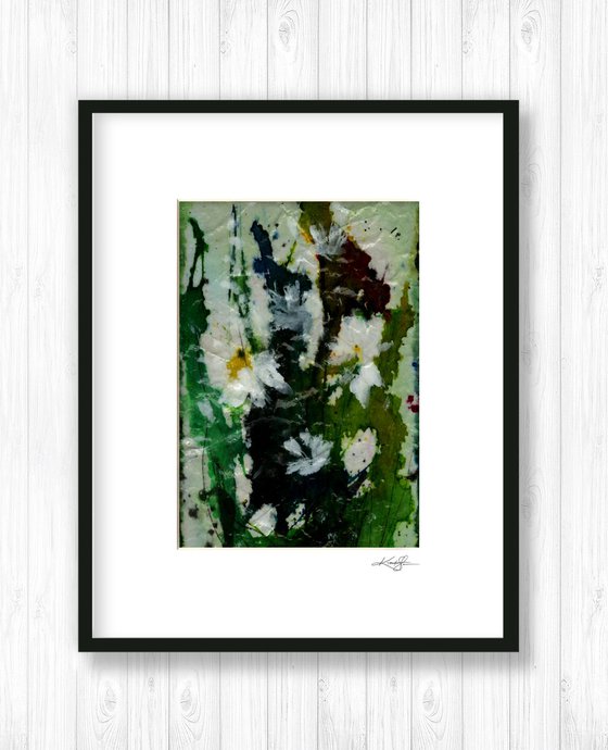 Floral Bliss 14 - Abstract Flower Painting by Kathy Morton Stanion