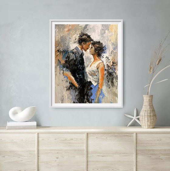 Romantic Couple Portrait.