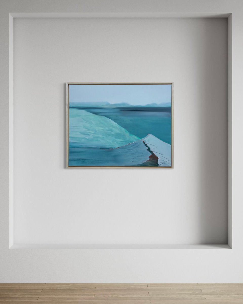 Melting Snow By Katrin Roth, 41 X 33, Artwork For Sale On Artfinder