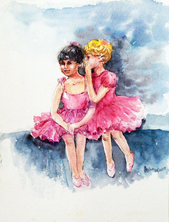 Ballerinas' Childhood Joys 4
