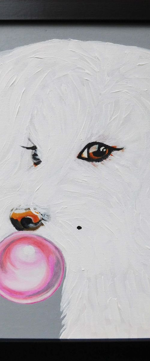 Woof?! Marilyn who? by Nadia Rivera