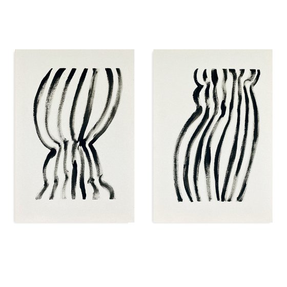 Dancing Muses Unprimed - SET