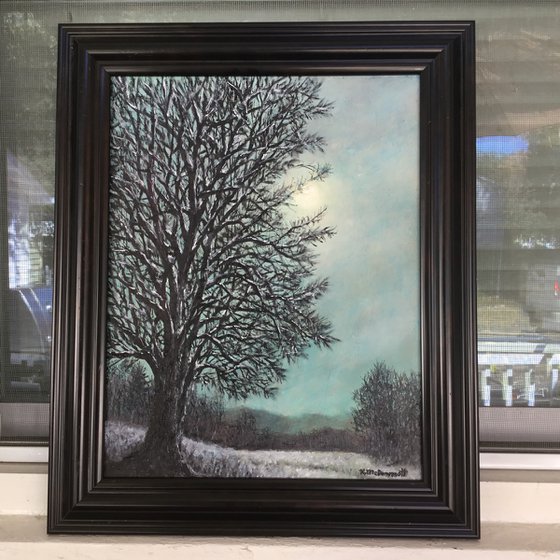 FROSTY MOONLIGHT by K. McDermott (SOLD)