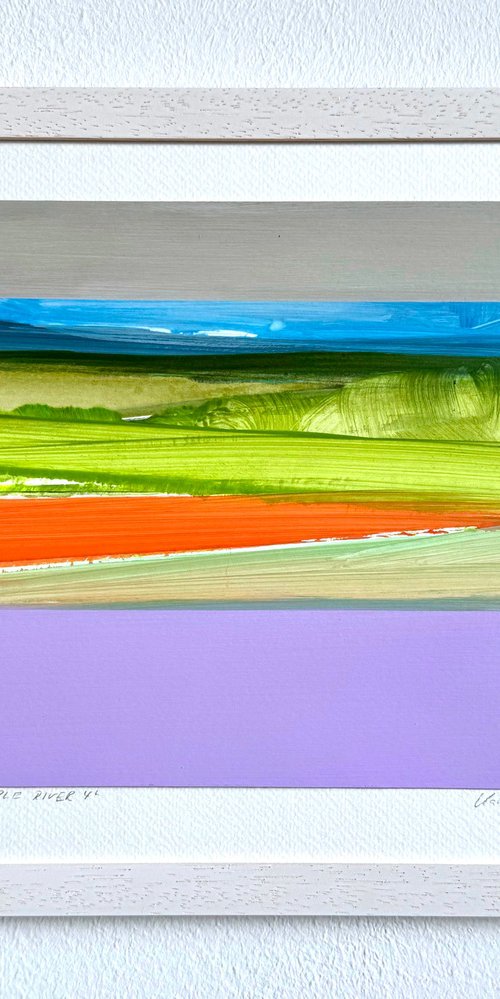 At the purple River 4 by Katrin Roth