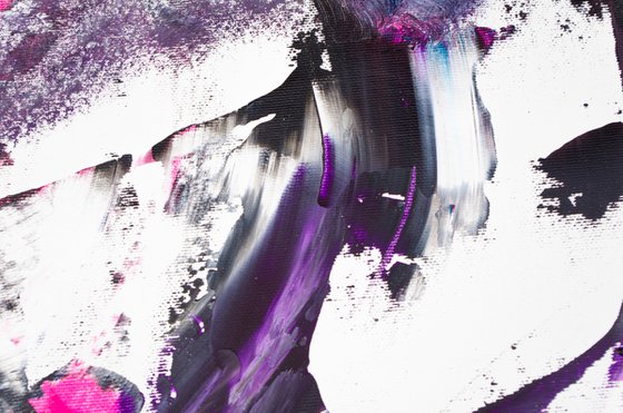 Deep purple, 200x90 cm