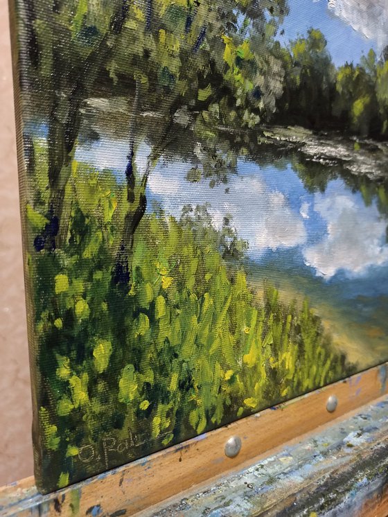 Impression. Bright day