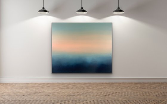 Blue haze - Large - 100cm x 120cm