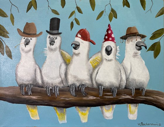 The Five Cockatoos