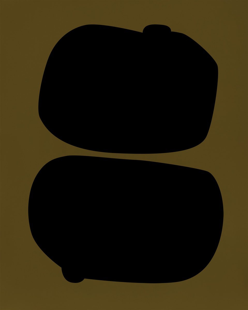 Abstract Acrylic Painting By Anna Pepe, 47 X 59, Forms 15, Original Artwork