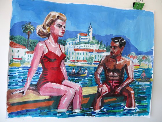 Cannes -conversation with a Princess