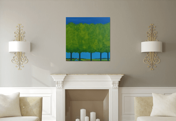 Trees in the polder