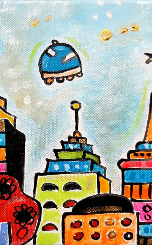 Cool Free Style City by Maria Luisa  Azzini